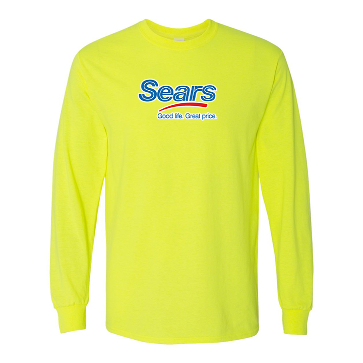 Men's Sears Gildan Heavy Cotton Long Sleeve T-Shirt