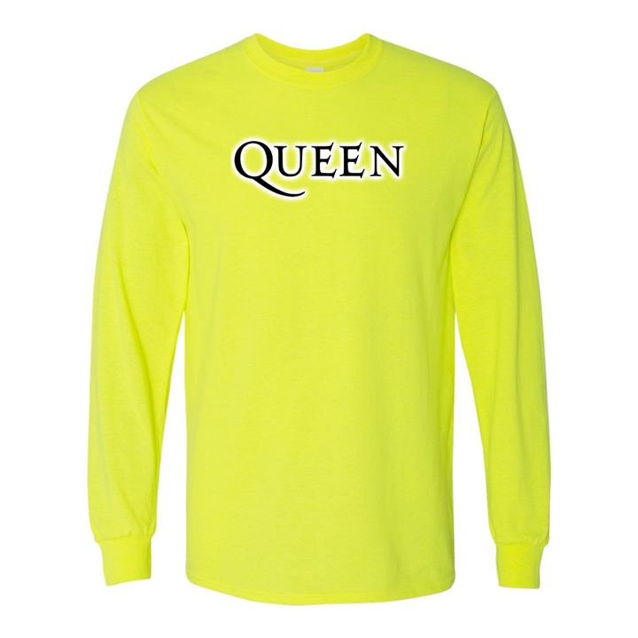 Men's Queen Gildan Heavy Cotton Long Sleeve T-Shirt