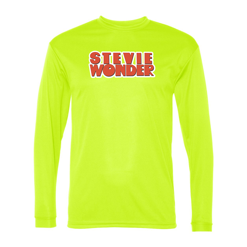 Men's Stevie Wonder Performance Long Sleeve T-Shirt