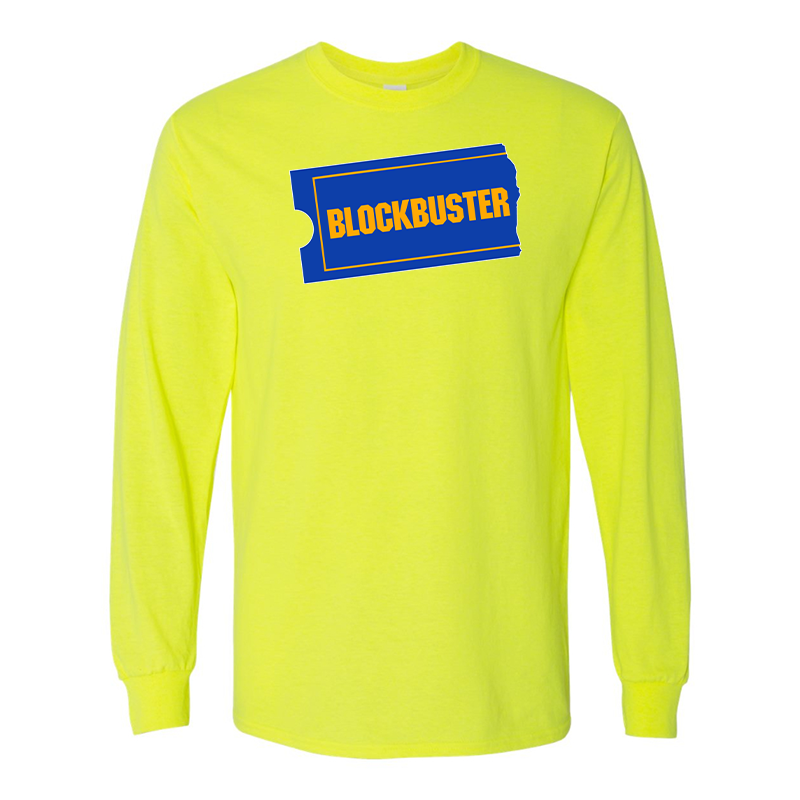 Men's Blockbuster Gildan Heavy Cotton Long Sleeve T-Shirt