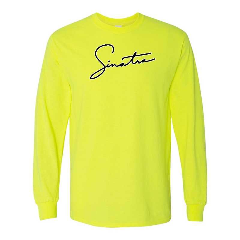 Men's Frank Sinatra Gildan Heavy Cotton Long Sleeve T-Shirt