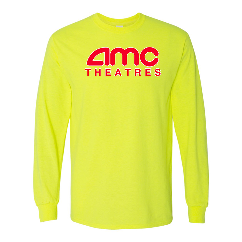 Men's Amc Theatres Gildan Heavy Cotton Long Sleeve T-Shirt