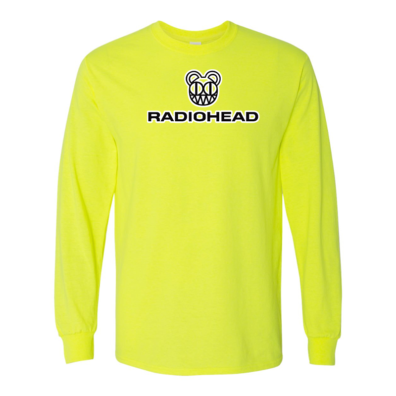 Men's Radiohead Gildan Heavy Cotton Long Sleeve T-Shirt