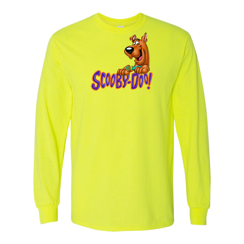 Men's Scooby-Doo Gildan Heavy Cotton Long Sleeve T-Shirt