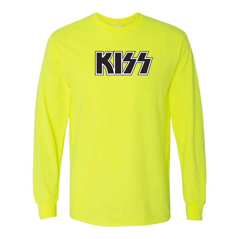 Men's Kiss Gildan Heavy Cotton Long Sleeve T-Shirt