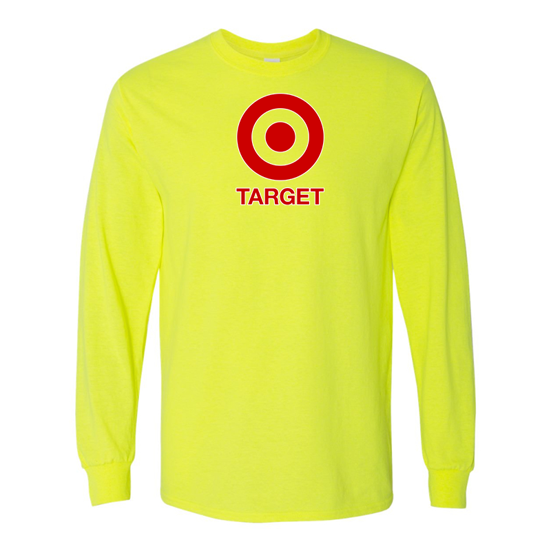 Men's Target Gildan Heavy Cotton Long Sleeve T-Shirt