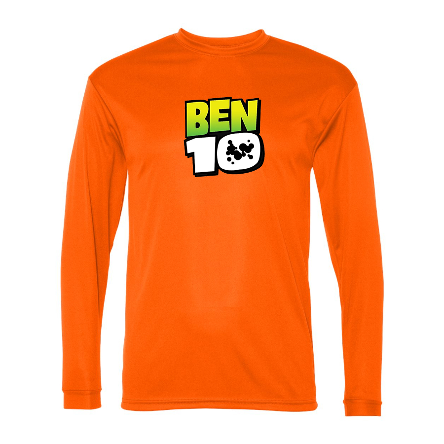 Men's  Ben 10 Polyester Long Sleeve T-Shirt