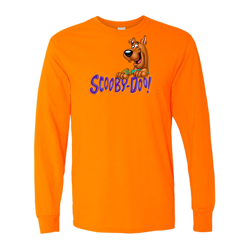 Men's Scooby-Doo Gildan Heavy Cotton Long Sleeve T-Shirt