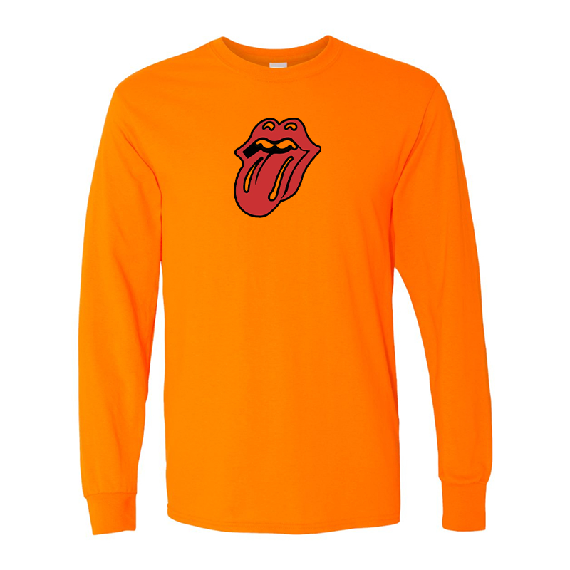 Men's Rolling Stones Gildan Heavy Cotton Long Sleeve T-Shirt