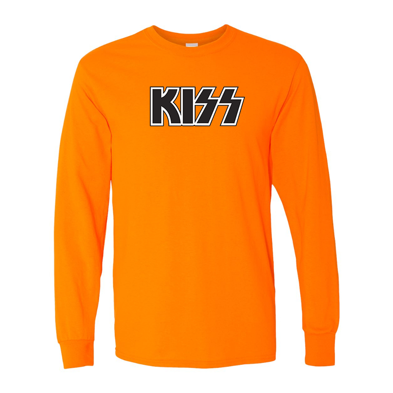 Men's Kiss Gildan Heavy Cotton Long Sleeve T-Shirt