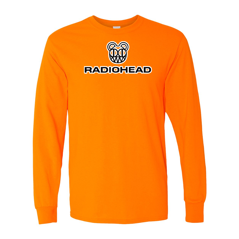 Men's Radiohead Gildan Heavy Cotton Long Sleeve T-Shirt