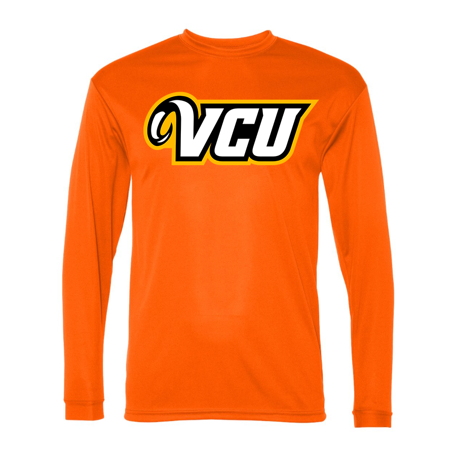 Men's Virginia Commonwealth Rams Polyester Long Sleeve T-Shirt