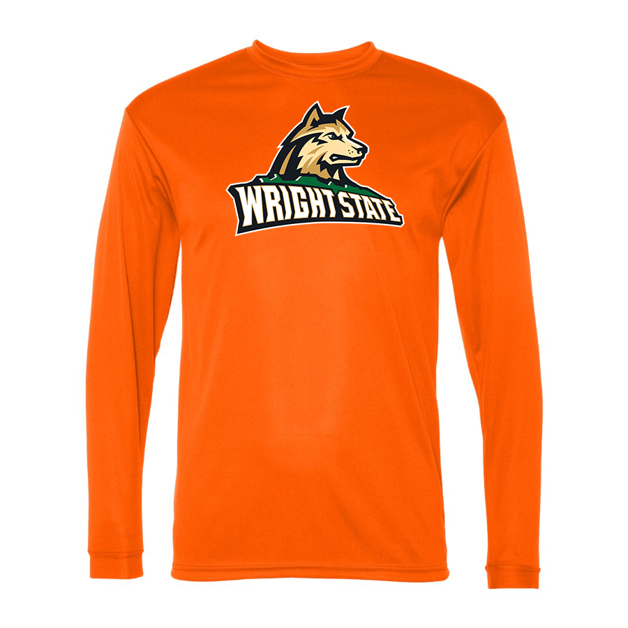 Men's Wright State Raiders  Performance Long Sleeve T-Shirt