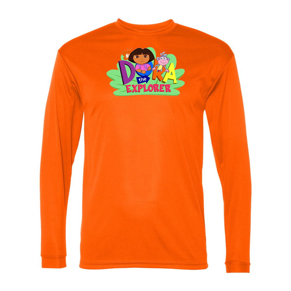 Men's Dora the Explorer Performance Long Sleeve T-Shirt