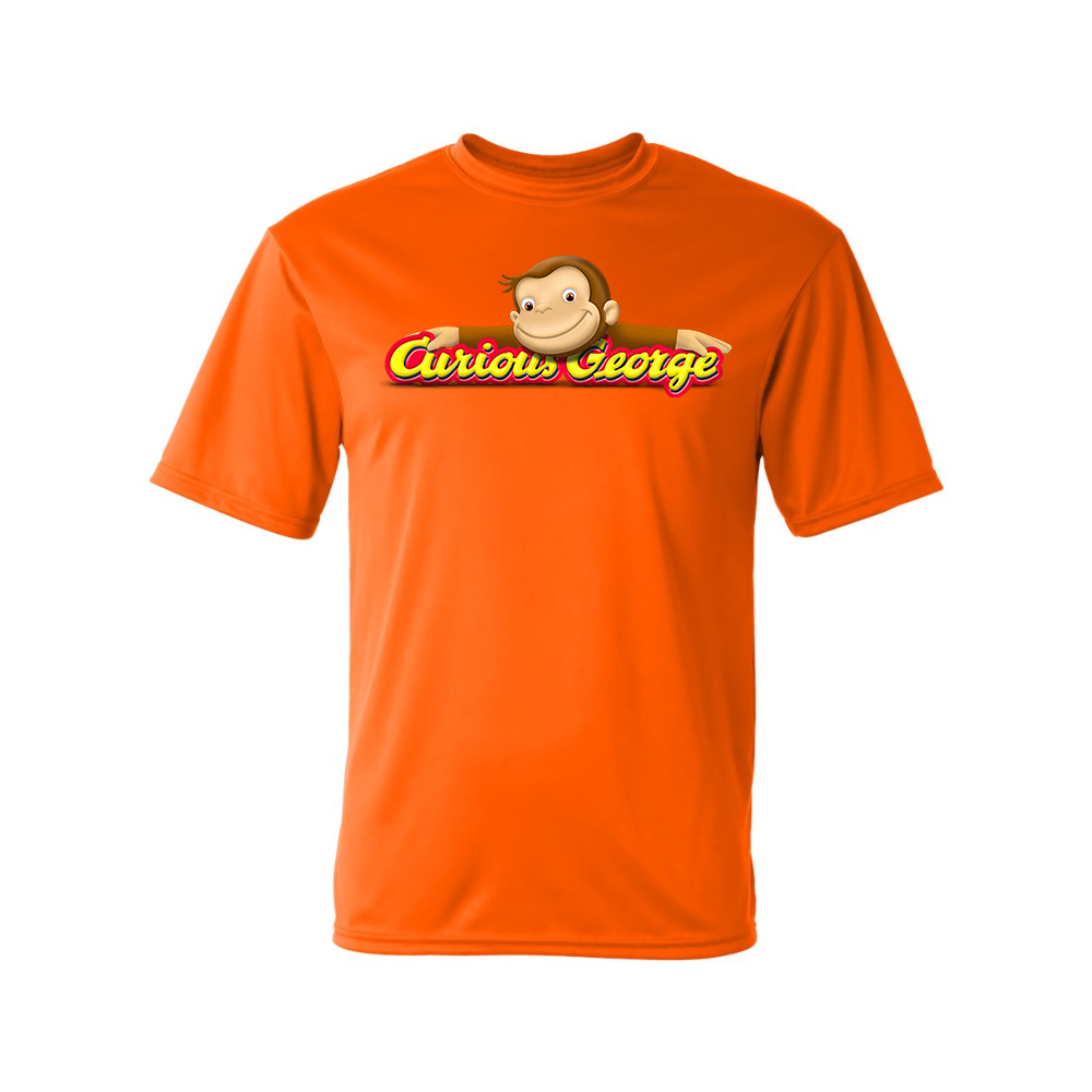 Men's Curious George Performance  T-Shirt