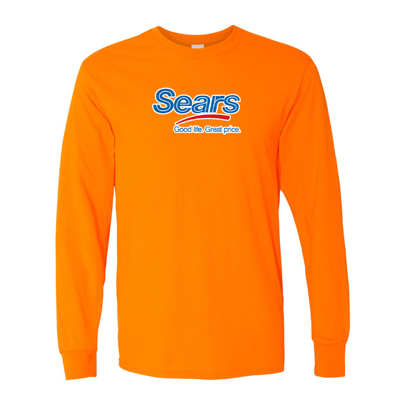 Men's Sears Gildan Heavy Cotton Long Sleeve T-Shirt