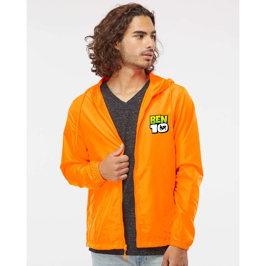 Men's  Ben 10 Independent Trading Co Lightweight Windbreaker Full-Zip Jacket