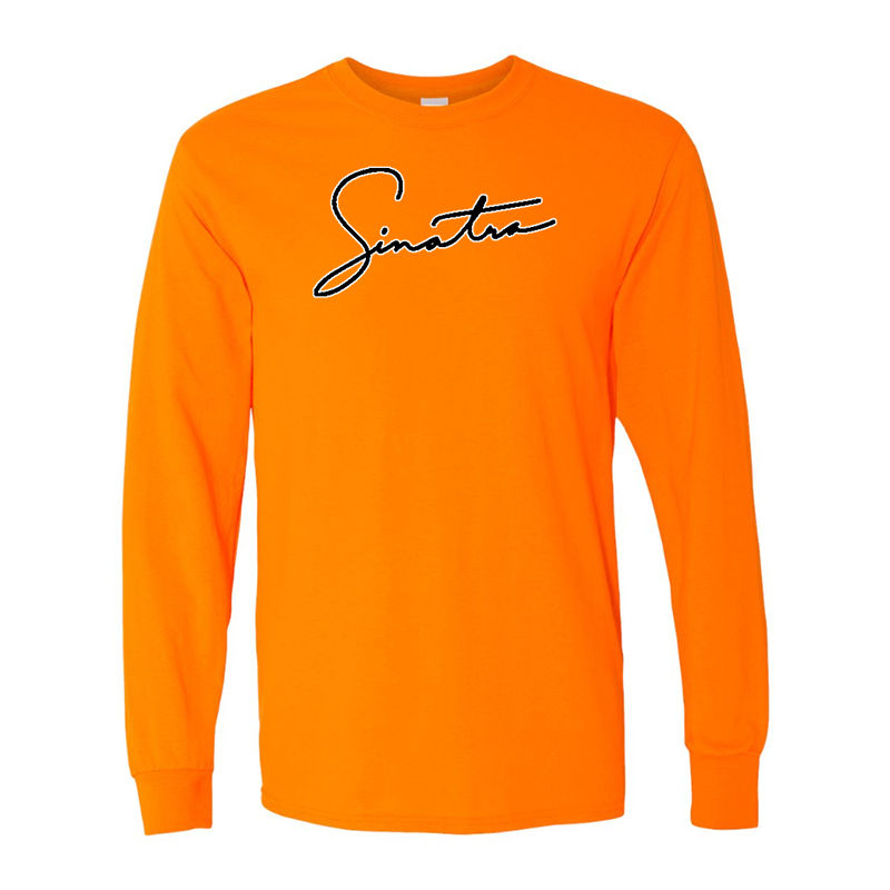 Men's Frank Sinatra Gildan Heavy Cotton Long Sleeve T-Shirt