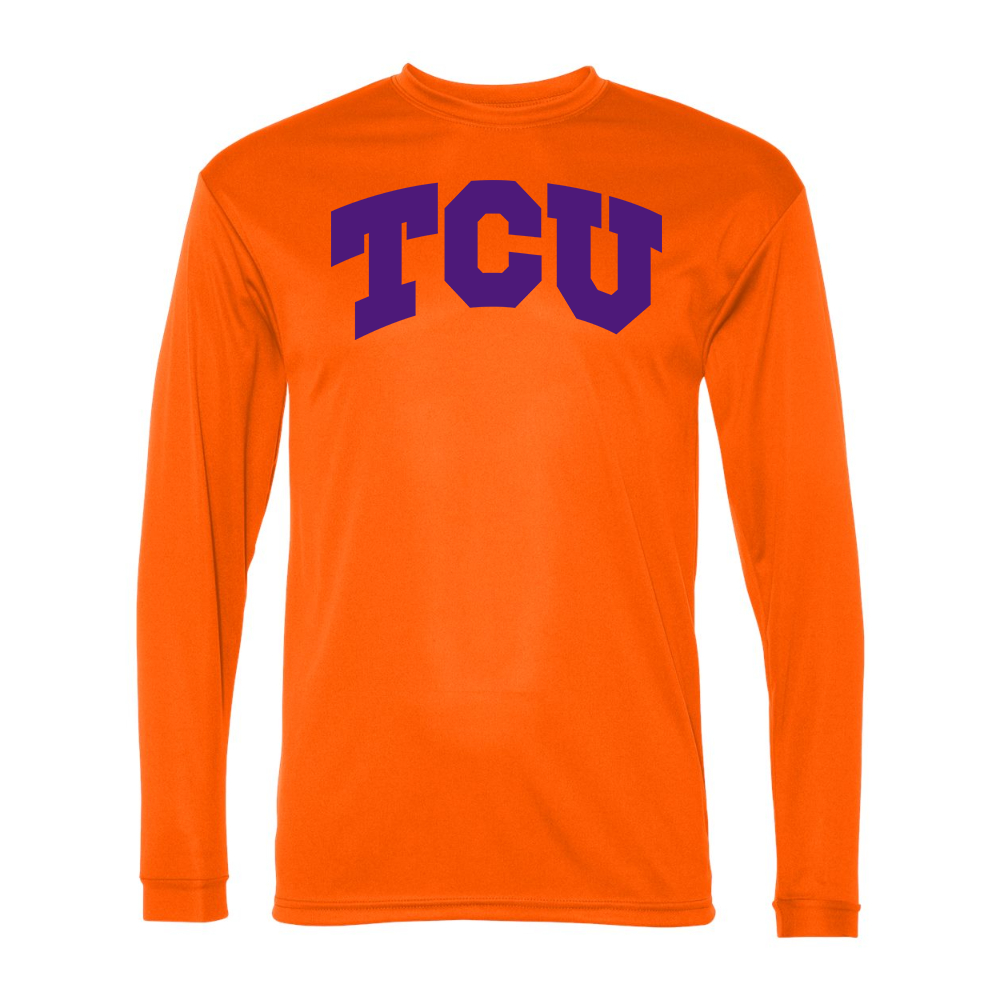 Men's TCU Horned Frogs Performance Long Sleeve T-Shirt