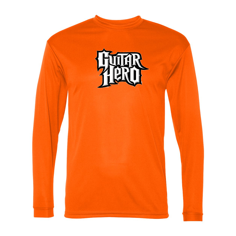 Men's  Guitar hero Performance Long Sleeve T-Shirt