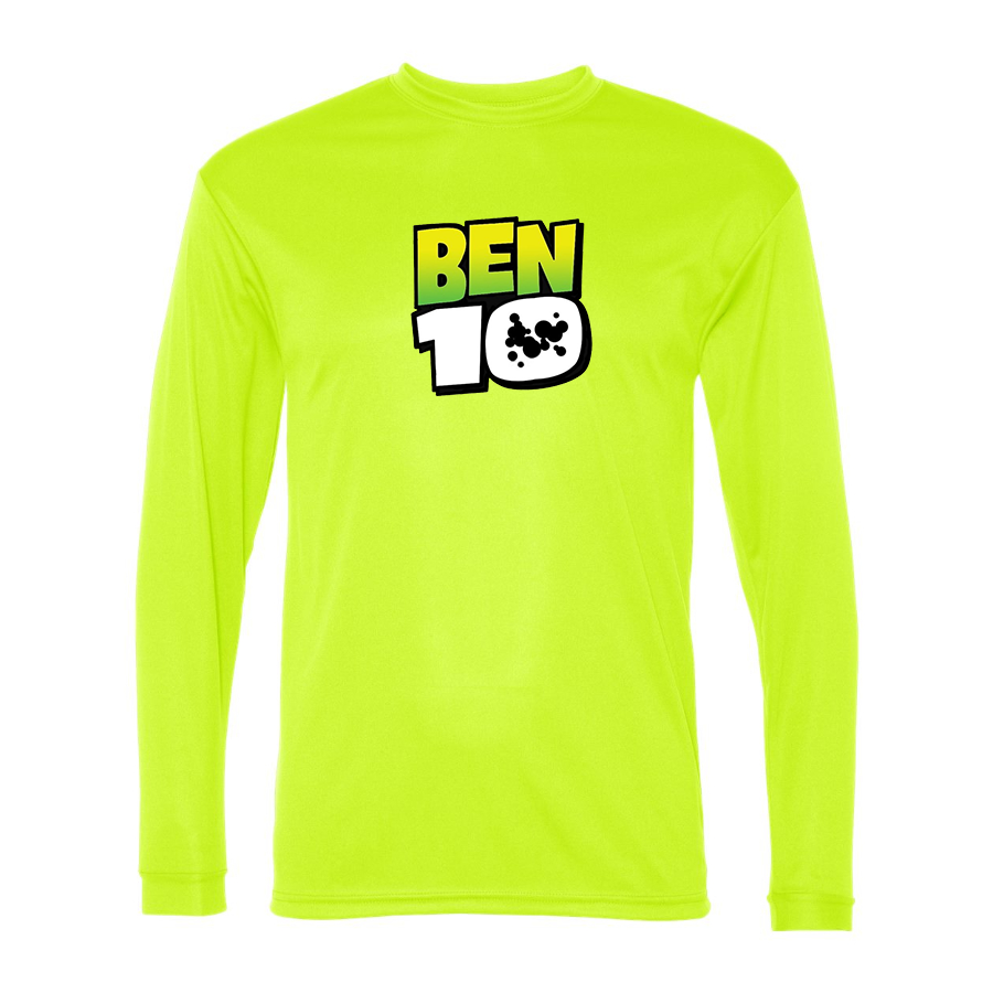 Men's  Ben 10 Polyester Long Sleeve T-Shirt