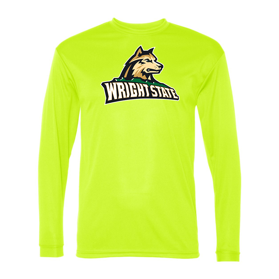 Men's Wright State Raiders  Performance Long Sleeve T-Shirt