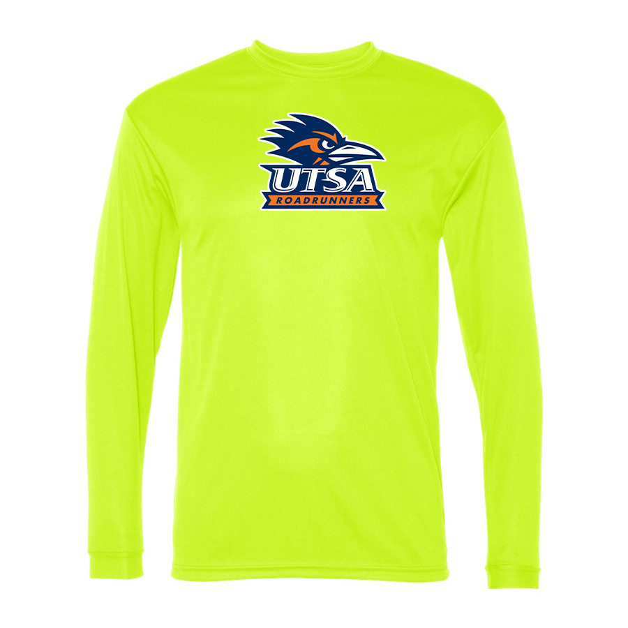 Men's Texas SA Roadrunners Polyester Long Sleeve T-Shirt