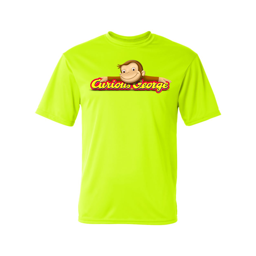 Men's Curious George Performance  T-Shirt