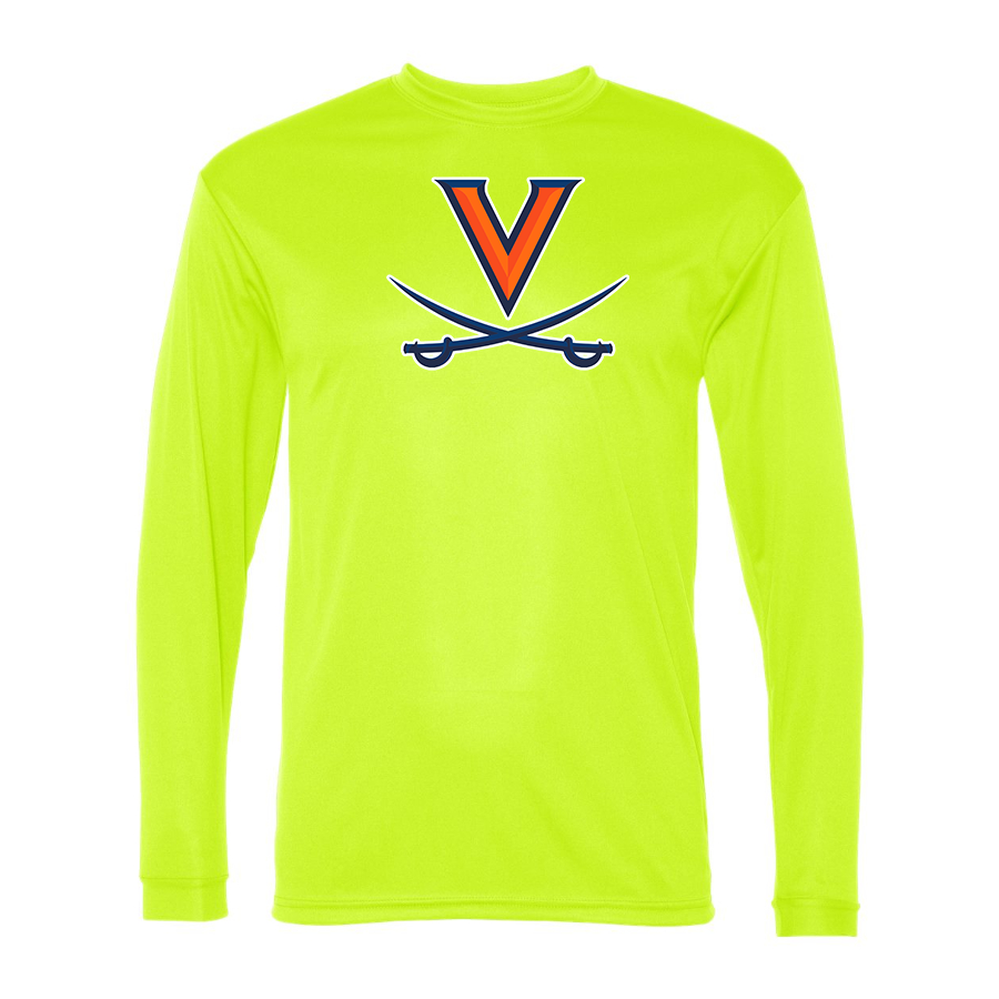 Men's Virginia Cavaliers Polyester Long Sleeve T-Shirt