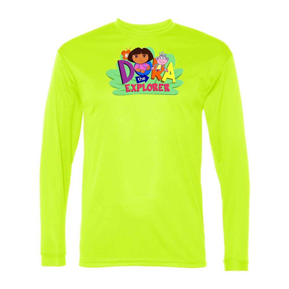 Men's Dora the Explorer Performance Long Sleeve T-Shirt