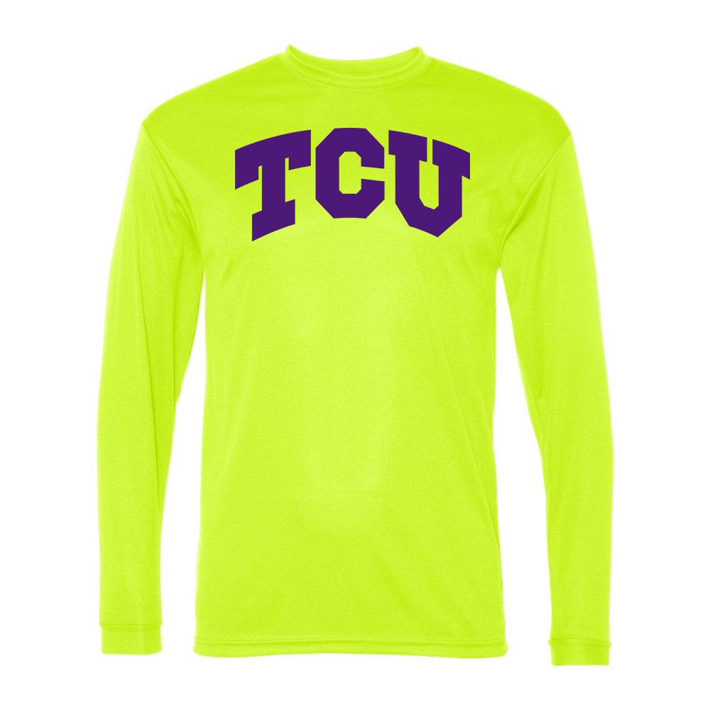 Men's TCU Horned Frogs Performance Long Sleeve T-Shirt