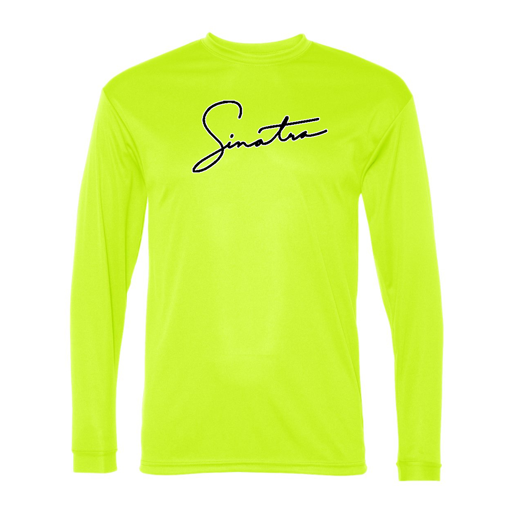 Men's Frank Sinatra Performance Long Sleeve T-Shirt