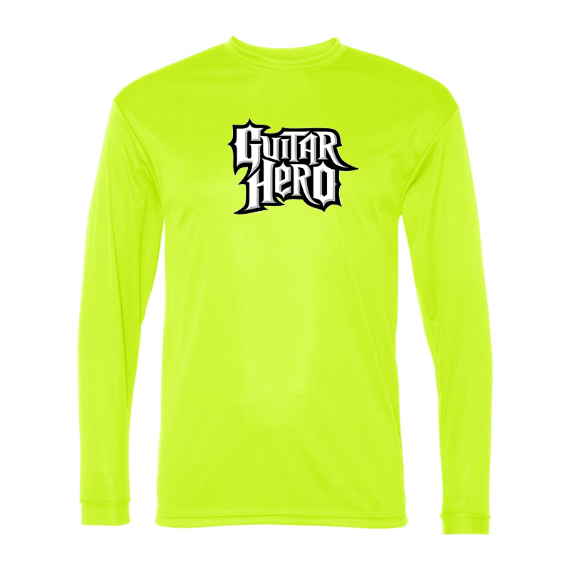 Men's  Guitar hero Performance Long Sleeve T-Shirt