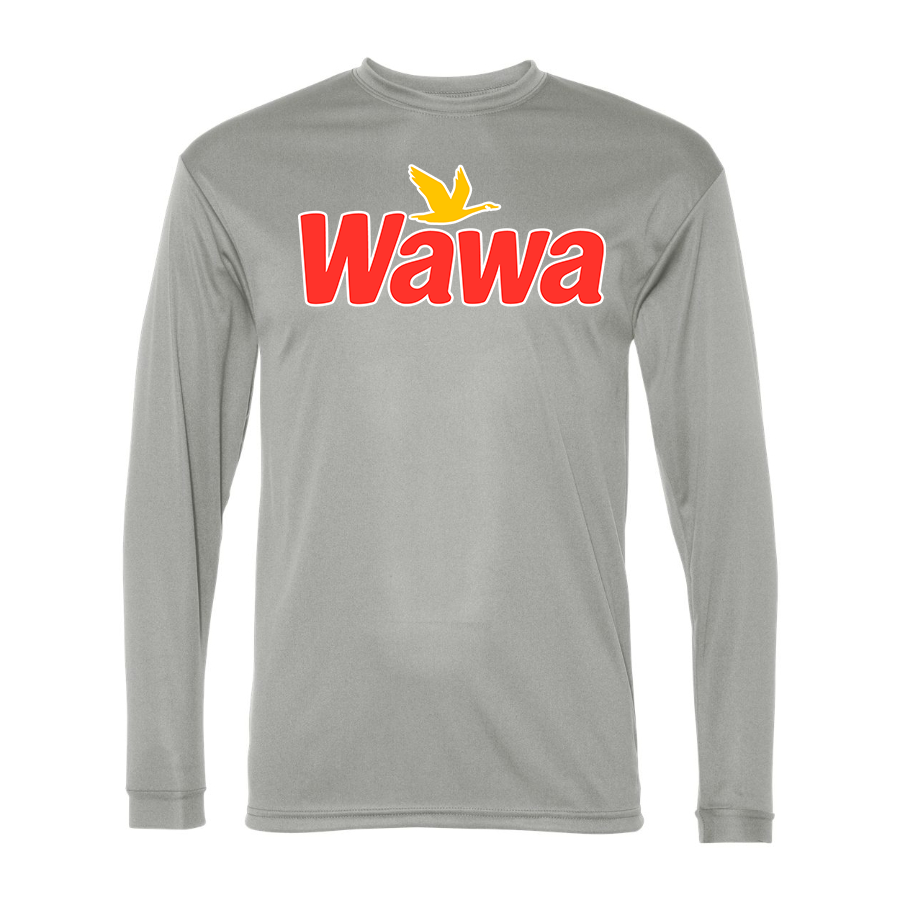 Men's Wawa Gas Station Performance Long Sleeve T-Shirt