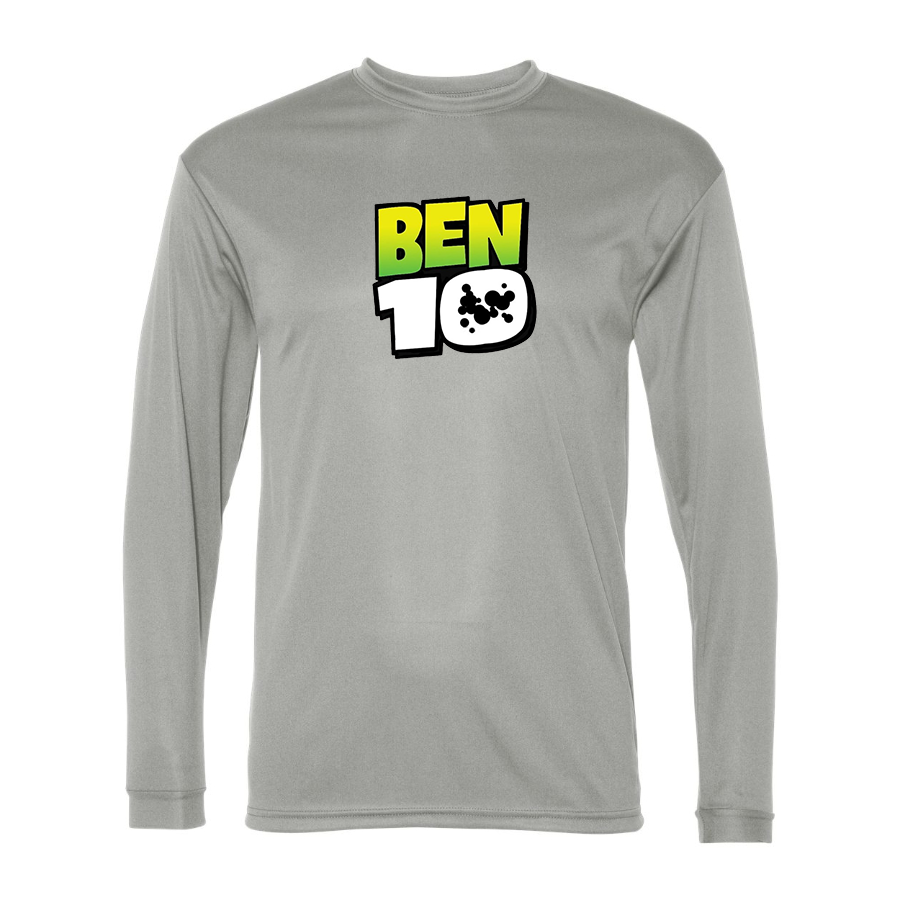 Men's  Ben 10 Polyester Long Sleeve T-Shirt