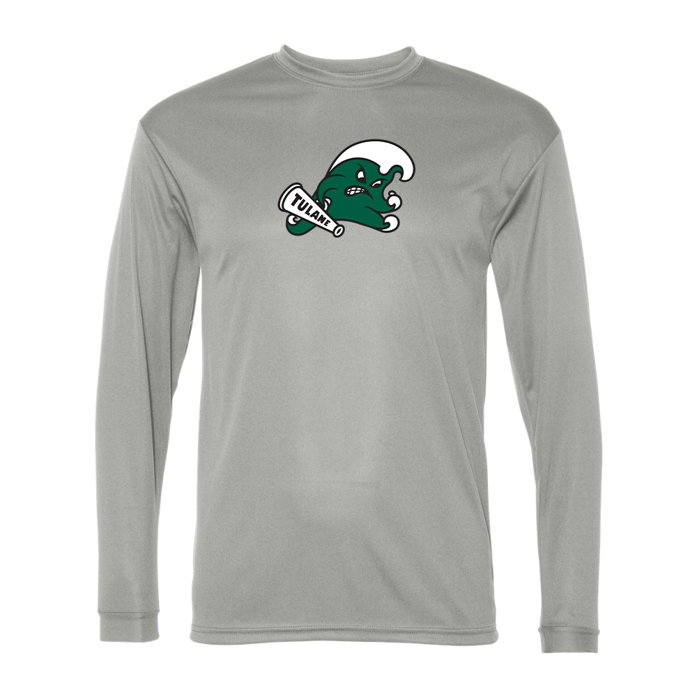 Men's Tulane Green Wave Performance Long Sleeve T-Shirt