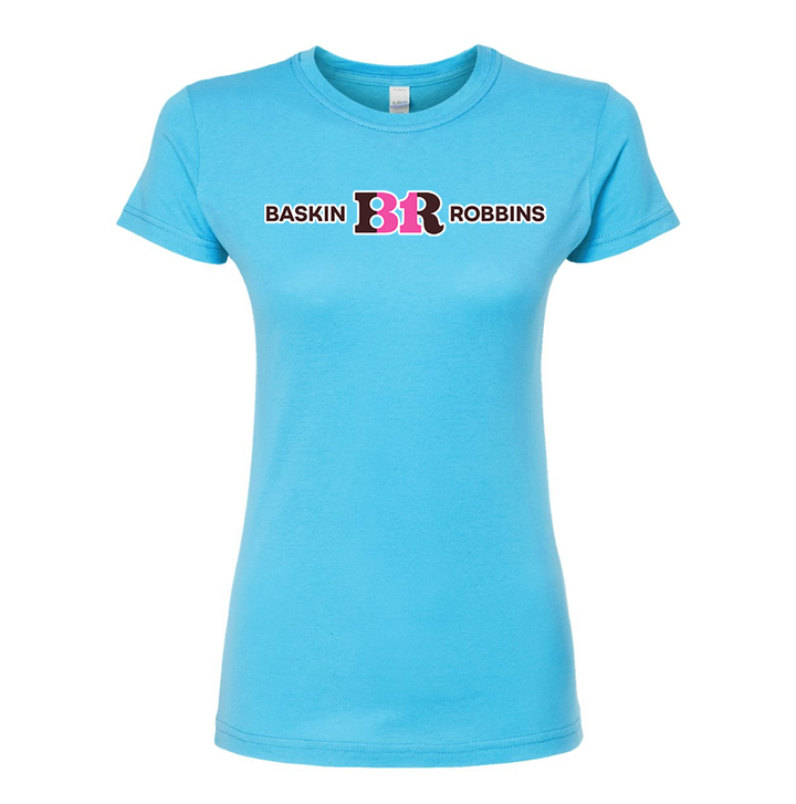 Women's Baskin Rоbbins Round Neck T-Shirt