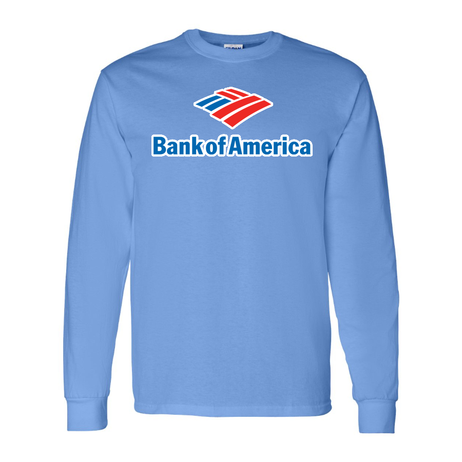 Men's Bank Of America Long sleeves T-Shirt