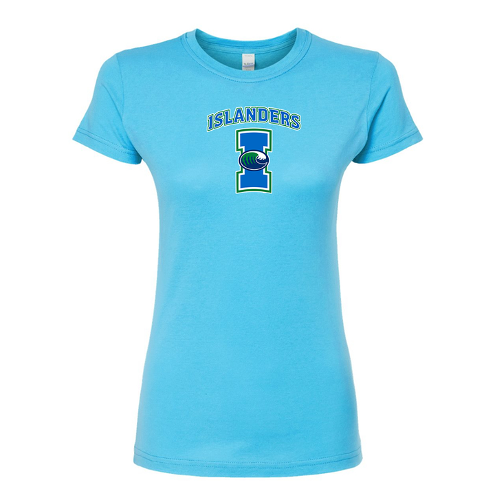 Women's Texas AM CC Islanders  Round Neck T-Shirt