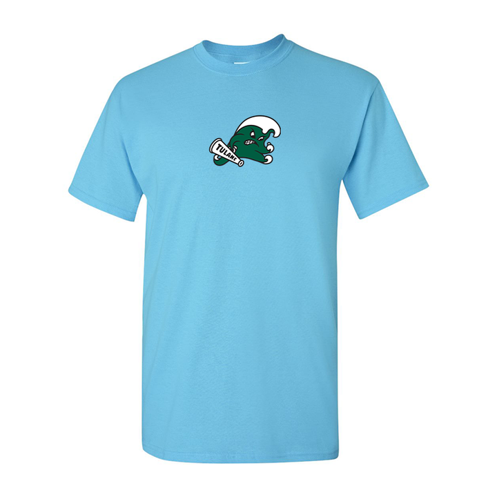 Men's Tulane Green Wave Gildan Heavy Cotton T-Shirt