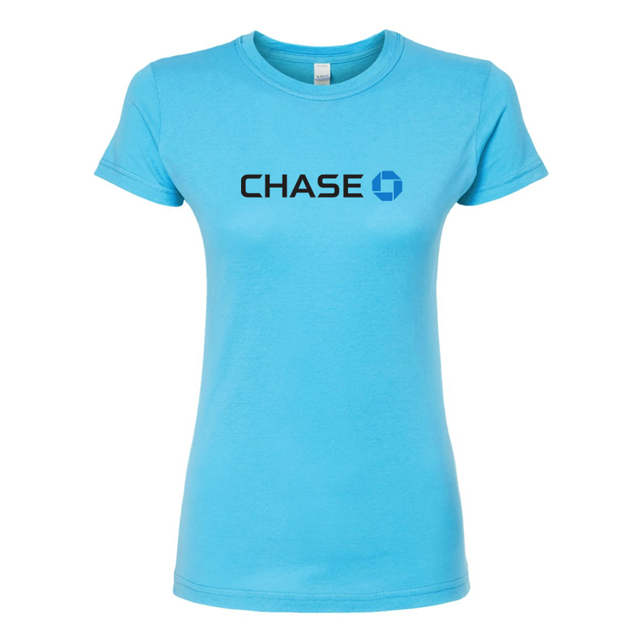 Women's Chase Bank Round Neck T-Shirt