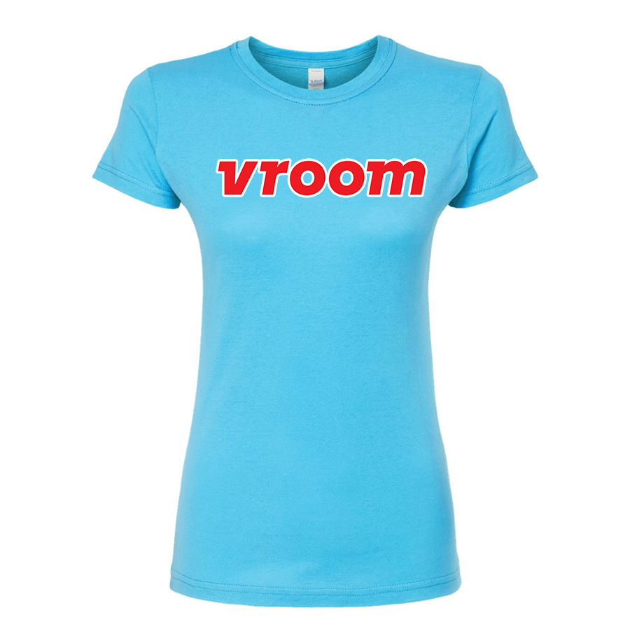 Women's Vroom Round Neck T-Shirt