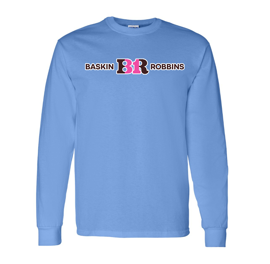 Men's Baskin Rоbbins Cotton Long Sleeve T-Shirt