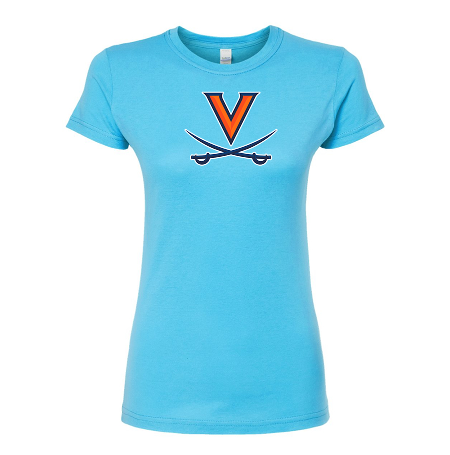 Women's Virginia Cavaliers Round Neck T-Shirt