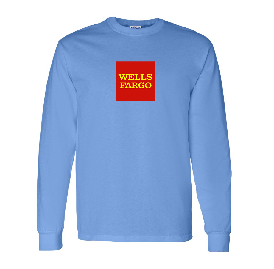 Men's Wells Fargo Cotton Long Sleeve T-Shirt