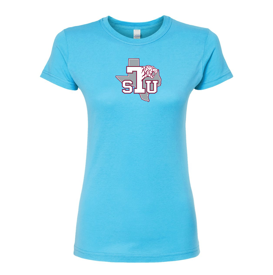 Women's Texas Southern Tigers Round Neck T-Shirt