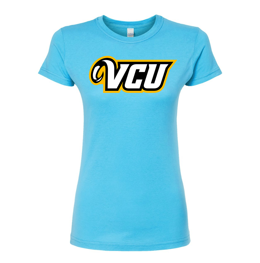 Women's Virginia Commonwealth Rams Round Neck T-Shirt