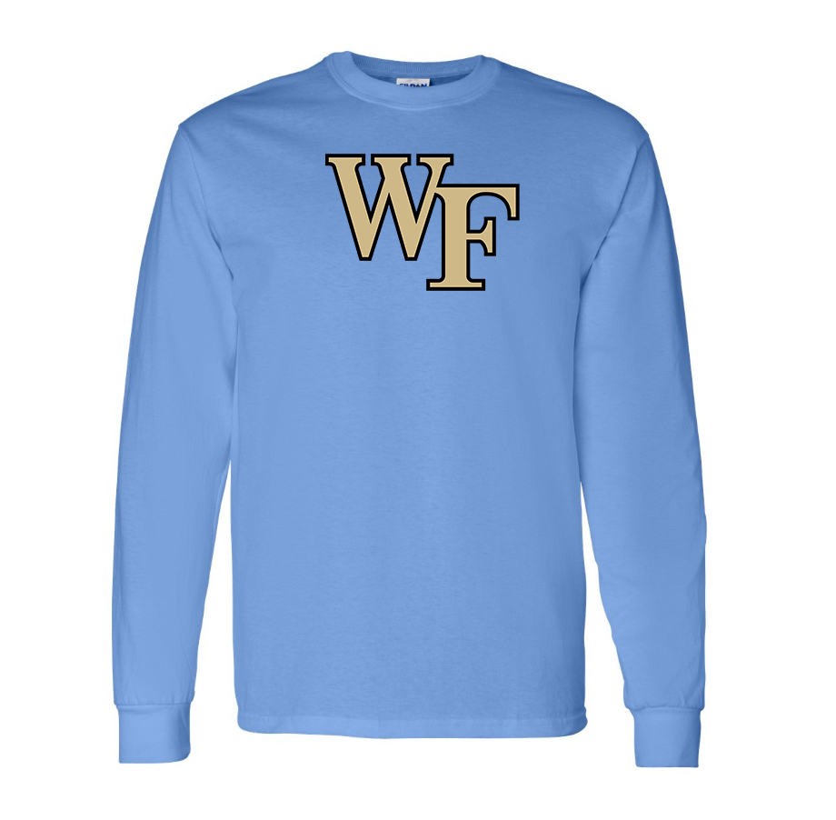 Men's Wake Forest Demon Deacons Cotton Long Sleeve T-Shirt