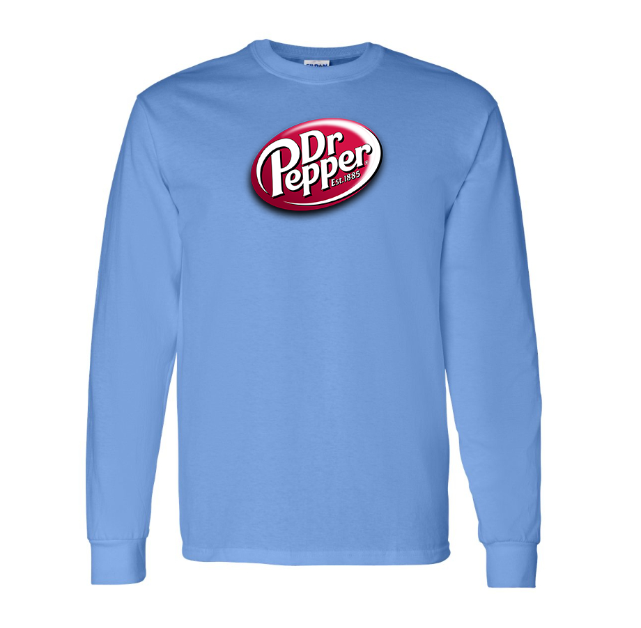 Men's Dr.Pepper Cotton Long Sleeve T-Shirt