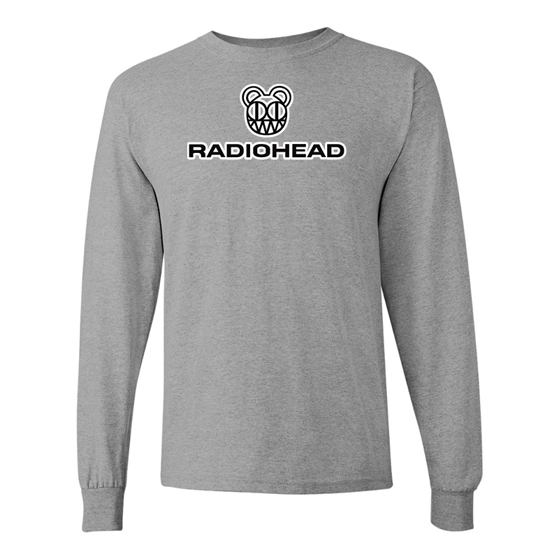 Men's Radiohead Gildan Heavy Cotton Long Sleeve T-Shirt